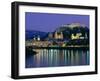 Kollegienkirche, Cathedral and Hohensalzburg Fortress, Salzburg, Austria, Europe-Gavin Hellier-Framed Photographic Print