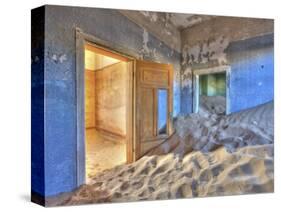 Kolmanskuppe Ghost Town, Luderitz, Namibia, Africa-Josh Anon-Stretched Canvas