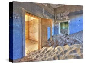 Kolmanskuppe Ghost Town, Luderitz, Namibia, Africa-Josh Anon-Stretched Canvas