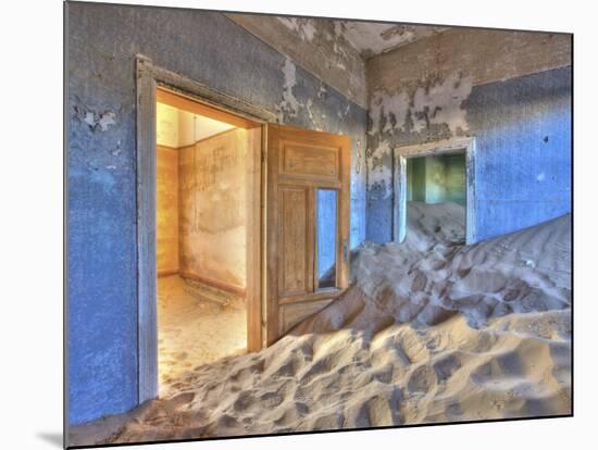 Kolmanskuppe Ghost Town, Luderitz, Namibia, Africa-Josh Anon-Mounted Photographic Print