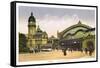 Koln, Am Hauptbahnhof, (Central Statio), 20th Century-null-Framed Stretched Canvas