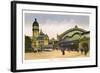 Koln, Am Hauptbahnhof, (Central Statio), 20th Century-null-Framed Giclee Print