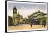 Koln, Am Hauptbahnhof, (Central Statio), 20th Century-null-Framed Stretched Canvas