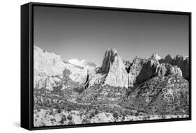 Kolob Canyons II-Laura Marshall-Framed Stretched Canvas