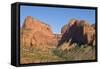 Kolob Canyons, Zion National Park, Utah, United States of America, North America-Gary Cook-Framed Stretched Canvas