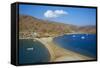 Kolona Beach, Kythnos, Cyclades, Greek Islands, Greece, Europe-Tuul-Framed Stretched Canvas