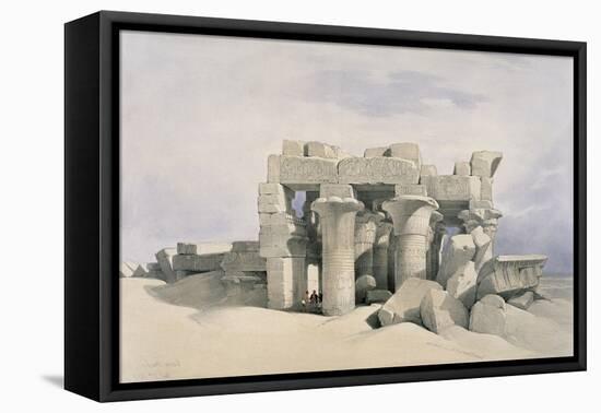 Kom, Ombo-David Roberts-Framed Stretched Canvas