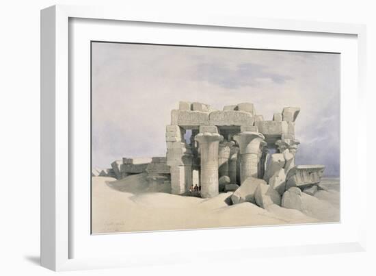 Kom, Ombo-David Roberts-Framed Giclee Print