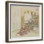 Komatsu Shigemori from the Tales of Heike, C. 1820-Yashima Gakutei-Framed Giclee Print