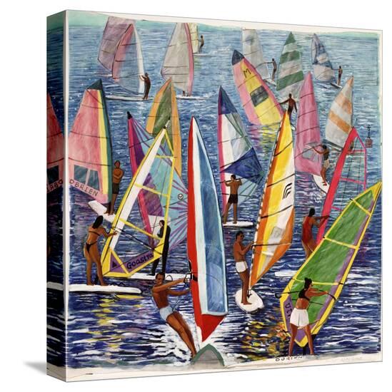 Stretched Canvas Print, , large