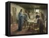 Komm Herr Jesu, Sei Unser Gast, 1885-Fritz von Uhde-Framed Stretched Canvas