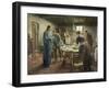 Komm Herr Jesu, Sei Unser Gast, 1885-Fritz von Uhde-Framed Giclee Print