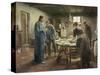 Komm Herr Jesu, Sei Unser Gast, 1885-Fritz von Uhde-Stretched Canvas