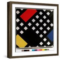 Kompozycja XV (Composition Xv) Painting by Theo Van Doesburg (1883-1931) 1925 Museum Sztuki Lodz Po-Theo Van Doesburg-Framed Giclee Print