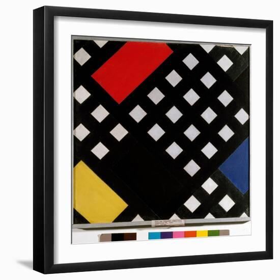 Kompozycja XV (Composition Xv) Painting by Theo Van Doesburg (1883-1931) 1925 Museum Sztuki Lodz Po-Theo Van Doesburg-Framed Giclee Print