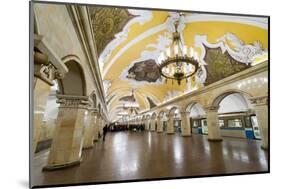 Komsomolaskaya Metro Station, Moscow, Russia, Europe-Miles Ertman-Mounted Photographic Print