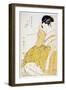 Komurasaki De La Maison De the Tamaya - Komurasaki of the Tamaya Par Utamaro, Kitagawa (1753-1806),-Kitagawa Utamaro-Framed Giclee Print