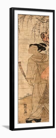 Komuso-Isoda Koryusai-Framed Premium Giclee Print