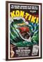 Kon-Tiki, Norwegian Poster, 1950-null-Framed Art Print