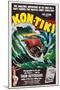 Kon-Tiki, Norwegian Poster, 1950-null-Mounted Art Print