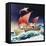 Kon-Tiki on its Epic Voyage-English School-Framed Stretched Canvas