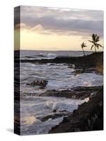 Kona Coastline, Island of Hawaii, USA-Savanah Stewart-Stretched Canvas