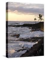 Kona Coastline, Island of Hawaii, USA-Savanah Stewart-Stretched Canvas