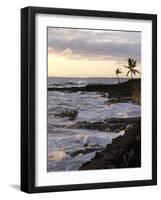 Kona Coastline, Island of Hawaii, USA-Savanah Stewart-Framed Photographic Print