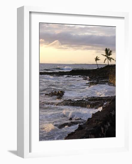 Kona Coastline, Island of Hawaii, USA-Savanah Stewart-Framed Photographic Print