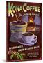 Kona Coffee - Hawaii-null-Mounted Poster