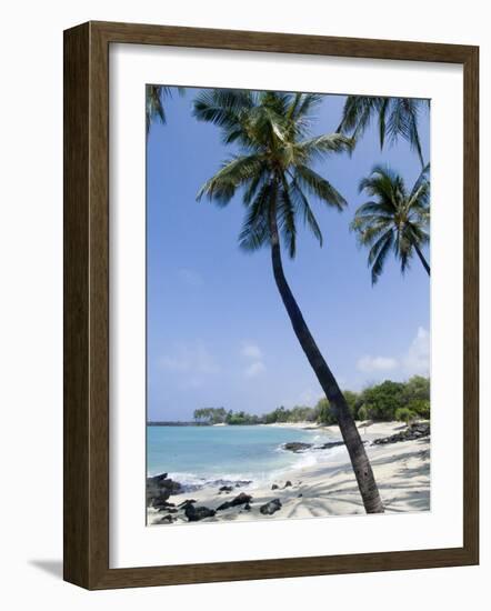 Kona State Beach, Island of Hawaii (Big Island), Hawaii, USA-Ethel Davies-Framed Photographic Print