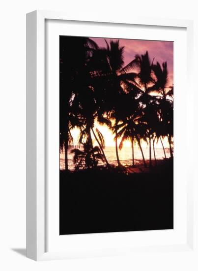 Kona White Sands-James P. Mcvey-Framed Art Print