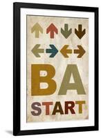 Konami Code (Contra 2) Video Game-null-Framed Art Print