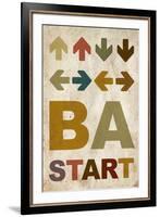 Konami Code (Contra 2) Video Game-null-Framed Art Print