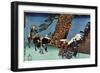 Konami's Bridal Journey, 1836-Ando Hiroshige-Framed Giclee Print