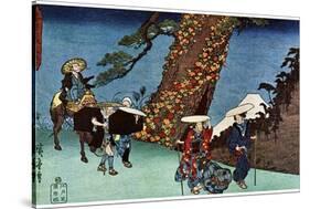 Konami's Bridal Journey, 1836-Ando Hiroshige-Stretched Canvas