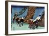 Konami's Bridal Journey, 1836-Ando Hiroshige-Framed Giclee Print