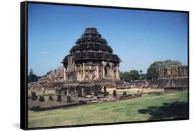 Konark Sun Temple (Surya)-null-Framed Stretched Canvas