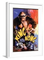 Kong, 1933, "King Kong" Directed by Merian C. Cooper, Ernest B. Schoedsack-null-Framed Giclee Print