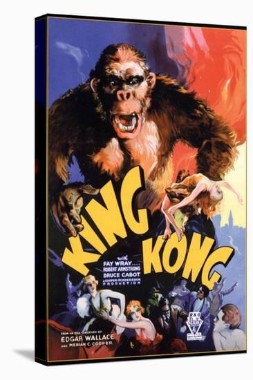 Kong, 1933, "King Kong" Directed by Merian C. Cooper, Ernest B. Schoedsack-null-Stretched Canvas