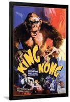 Kong, 1933, "King Kong" Directed by Merian C. Cooper, Ernest B. Schoedsack-null-Framed Giclee Print