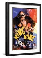 Kong, 1933, "King Kong" Directed by Merian C. Cooper, Ernest B. Schoedsack-null-Framed Premium Giclee Print