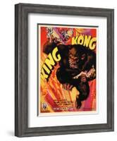 Kong, 1933, "King Kong" Directed by Merian C. Cooper, Ernest B. Schoedsack-null-Framed Giclee Print