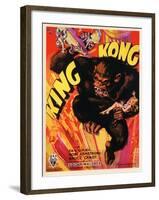 Kong, 1933, "King Kong" Directed by Merian C. Cooper, Ernest B. Schoedsack-null-Framed Giclee Print