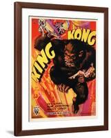 Kong, 1933, "King Kong" Directed by Merian C. Cooper, Ernest B. Schoedsack-null-Framed Giclee Print