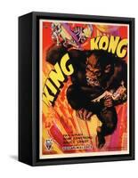 Kong, 1933, "King Kong" Directed by Merian C. Cooper, Ernest B. Schoedsack-null-Framed Stretched Canvas