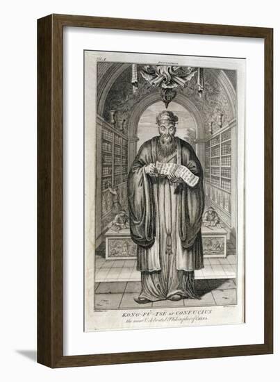 Kong-Fu-Tse or Confucius the Most Celebrated Philosopher of China-Honbleau-Framed Giclee Print