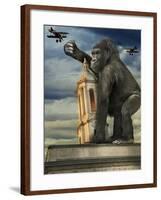 Kong-J Hovenstine Studios-Framed Giclee Print