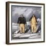 Koniaroklik and Neweetioke, 1835-John Ross-Framed Giclee Print