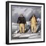 Koniaroklik and Neweetioke, 1835-John Ross-Framed Premium Giclee Print